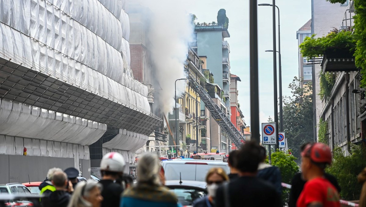 SON DAKİKA HABERİ: Milano'da şiddetli patlama